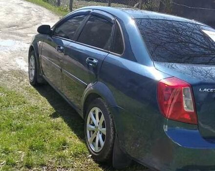 Синий Шевроле Лачетти, объемом двигателя 1.6 л и пробегом 207 тыс. км за 4300 $, фото 4 на Automoto.ua