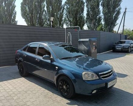 Синий Шевроле Лачетти, объемом двигателя 1.8 л и пробегом 450 тыс. км за 3600 $, фото 1 на Automoto.ua