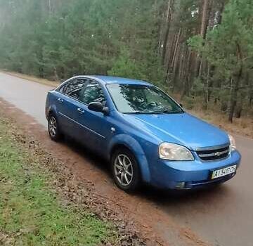 Синий Шевроле Лачетти, объемом двигателя 1.6 л и пробегом 187 тыс. км за 3900 $, фото 2 на Automoto.ua