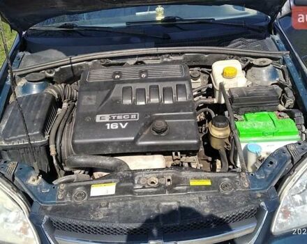 Синий Шевроле Лачетти, объемом двигателя 1.6 л и пробегом 207 тыс. км за 4300 $, фото 9 на Automoto.ua