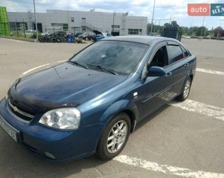 Синий Шевроле Лачетти, объемом двигателя 1.8 л и пробегом 130 тыс. км за 6100 $, фото 4 на Automoto.ua