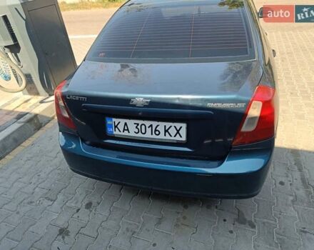Синий Шевроле Лачетти, объемом двигателя 1.8 л и пробегом 450 тыс. км за 3600 $, фото 4 на Automoto.ua