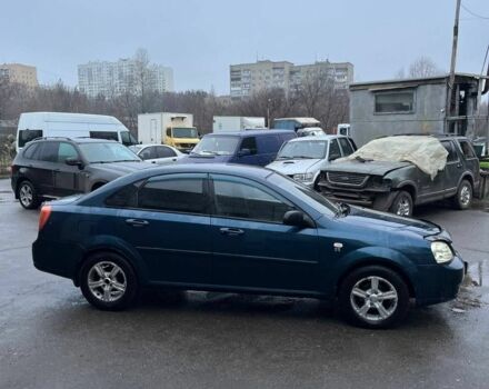 Синий Шевроле Лачетти, объемом двигателя 1.6 л и пробегом 197 тыс. км за 3550 $, фото 6 на Automoto.ua