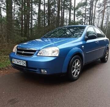 Синий Шевроле Лачетти, объемом двигателя 1.6 л и пробегом 187 тыс. км за 3900 $, фото 1 на Automoto.ua