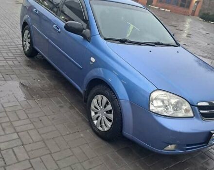 Синий Шевроле Лачетти, объемом двигателя 1.6 л и пробегом 322 тыс. км за 3900 $, фото 1 на Automoto.ua