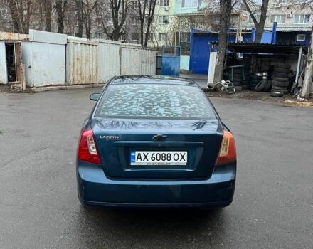 Синий Шевроле Лачетти, объемом двигателя 1.6 л и пробегом 197 тыс. км за 3550 $, фото 5 на Automoto.ua