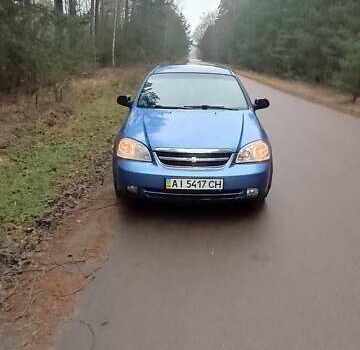 Синий Шевроле Лачетти, объемом двигателя 1.6 л и пробегом 187 тыс. км за 3900 $, фото 6 на Automoto.ua