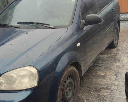 Синий Шевроле Лачетти, объемом двигателя 1.6 л и пробегом 360 тыс. км за 3700 $, фото 4 на Automoto.ua