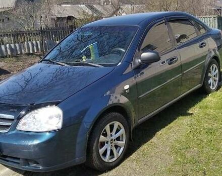 Синий Шевроле Лачетти, объемом двигателя 1.6 л и пробегом 207 тыс. км за 4300 $, фото 2 на Automoto.ua