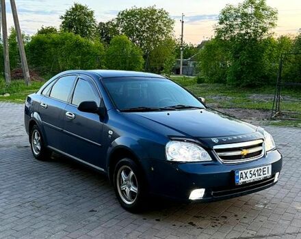 Синий Шевроле Лачетти, объемом двигателя 1.6 л и пробегом 185 тыс. км за 4000 $, фото 3 на Automoto.ua