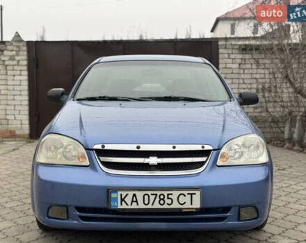 Синий Шевроле Лачетти, объемом двигателя 1.8 л и пробегом 178 тыс. км за 3950 $, фото 1 на Automoto.ua