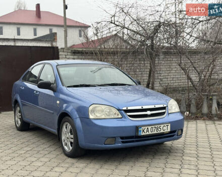 Синий Шевроле Лачетти, объемом двигателя 1.8 л и пробегом 178 тыс. км за 3950 $, фото 2 на Automoto.ua