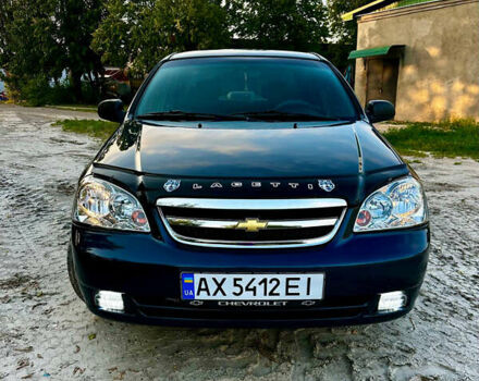 Синий Шевроле Лачетти, объемом двигателя 1.6 л и пробегом 290 тыс. км за 5000 $, фото 3 на Automoto.ua