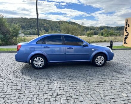 Синий Шевроле Лачетти, объемом двигателя 1.8 л и пробегом 228 тыс. км за 3500 $, фото 4 на Automoto.ua