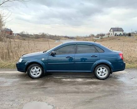 Синий Шевроле Лачетти, объемом двигателя 1.8 л и пробегом 240 тыс. км за 5400 $, фото 1 на Automoto.ua