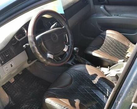 Синий Шевроле Лачетти, объемом двигателя 1.6 л и пробегом 207 тыс. км за 4300 $, фото 7 на Automoto.ua