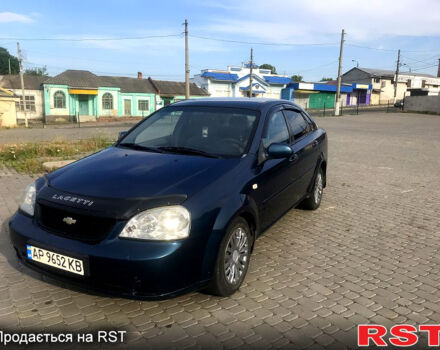 Синий Шевроле Лачетти, объемом двигателя 1.6 л и пробегом 300 тыс. км за 3550 $, фото 1 на Automoto.ua
