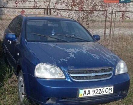 Синий Шевроле Лачетти, объемом двигателя 1.8 л и пробегом 100 тыс. км за 2700 $, фото 2 на Automoto.ua