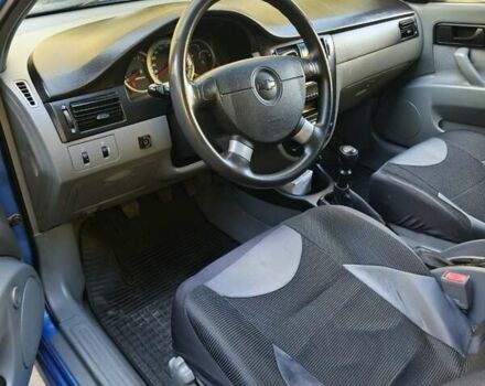 Синий Шевроле Лачетти, объемом двигателя 1.6 л и пробегом 157 тыс. км за 5000 $, фото 15 на Automoto.ua