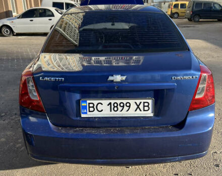 Синий Шевроле Лачетти, объемом двигателя 1.6 л и пробегом 215 тыс. км за 3499 $, фото 10 на Automoto.ua