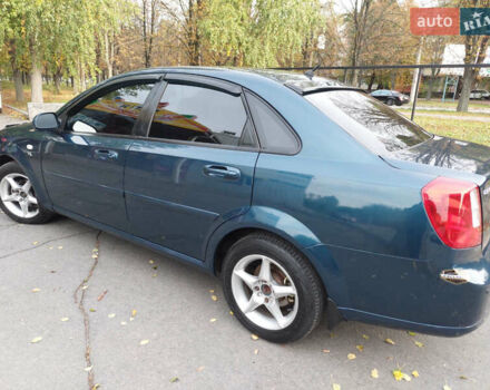 Синий Шевроле Лачетти, объемом двигателя 1.8 л и пробегом 190 тыс. км за 4300 $, фото 10 на Automoto.ua