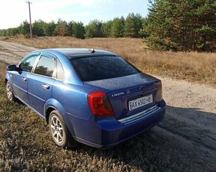 Синий Шевроле Лачетти, объемом двигателя 1.8 л и пробегом 193 тыс. км за 4900 $, фото 3 на Automoto.ua