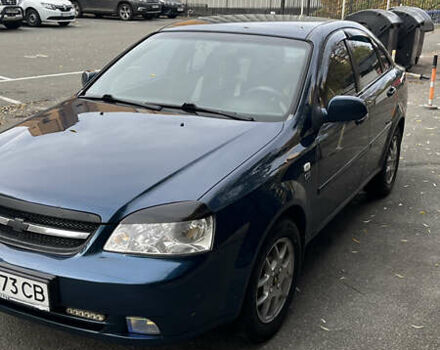 Синий Шевроле Лачетти, объемом двигателя 1.8 л и пробегом 267 тыс. км за 5700 $, фото 1 на Automoto.ua