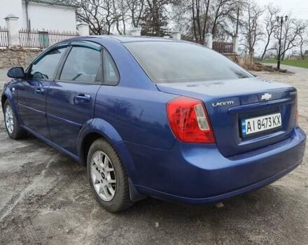 Синий Шевроле Лачетти, объемом двигателя 1.8 л и пробегом 218 тыс. км за 4850 $, фото 1 на Automoto.ua