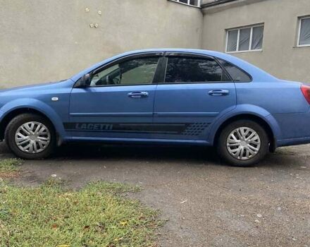 Синий Шевроле Лачетти, объемом двигателя 1.6 л и пробегом 275 тыс. км за 5000 $, фото 2 на Automoto.ua