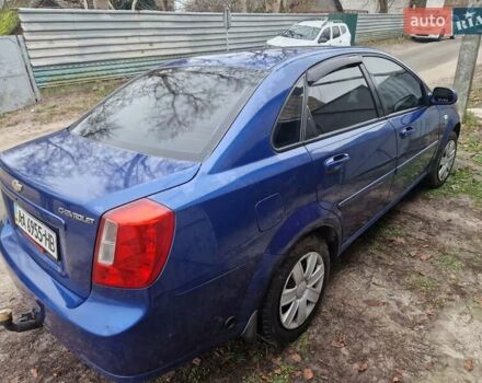 Синий Шевроле Лачетти, объемом двигателя 1.8 л и пробегом 160 тыс. км за 4700 $, фото 2 на Automoto.ua