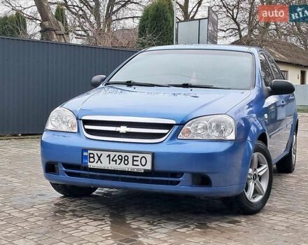Синий Шевроле Лачетти, объемом двигателя 1.6 л и пробегом 199 тыс. км за 3849 $, фото 2 на Automoto.ua