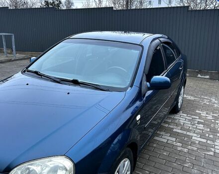Синій Шевроле Лачетті, об'ємом двигуна 1.8 л та пробігом 221 тис. км за 4650 $, фото 2 на Automoto.ua