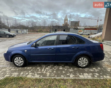 Синий Шевроле Лачетти, объемом двигателя 1.6 л и пробегом 215 тыс. км за 3499 $, фото 15 на Automoto.ua