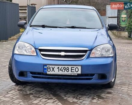 Синий Шевроле Лачетти, объемом двигателя 1.6 л и пробегом 199 тыс. км за 3849 $, фото 1 на Automoto.ua