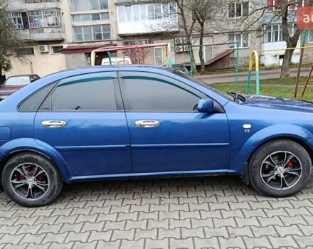 Синий Шевроле Лачетти, объемом двигателя 1.6 л и пробегом 306 тыс. км за 3900 $, фото 1 на Automoto.ua