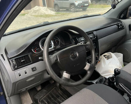 Синий Шевроле Лачетти, объемом двигателя 1.6 л и пробегом 215 тыс. км за 3499 $, фото 18 на Automoto.ua