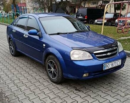 Синий Шевроле Лачетти, объемом двигателя 1.6 л и пробегом 306 тыс. км за 3500 $, фото 4 на Automoto.ua