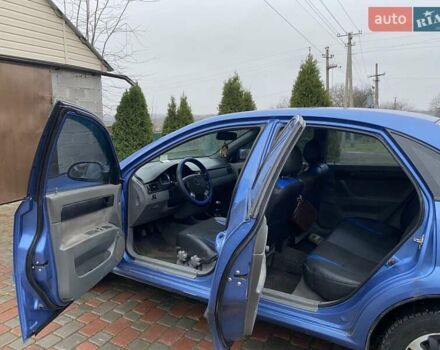Синий Шевроле Лачетти, объемом двигателя 1.6 л и пробегом 196 тыс. км за 3500 $, фото 1 на Automoto.ua