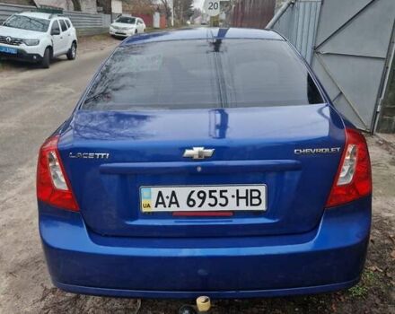 Синий Шевроле Лачетти, объемом двигателя 1.8 л и пробегом 160 тыс. км за 4700 $, фото 3 на Automoto.ua