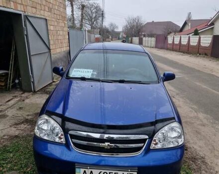 Синий Шевроле Лачетти, объемом двигателя 1.8 л и пробегом 160 тыс. км за 4700 $, фото 4 на Automoto.ua