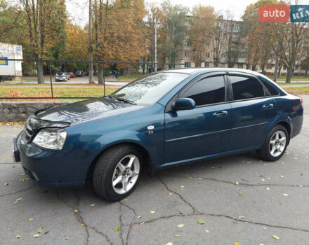 Синий Шевроле Лачетти, объемом двигателя 1.8 л и пробегом 190 тыс. км за 4300 $, фото 7 на Automoto.ua