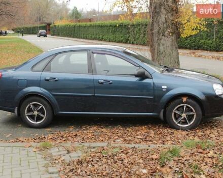 Синій Шевроле Лачетті, об'ємом двигуна 1.6 л та пробігом 114 тис. км за 5000 $, фото 9 на Automoto.ua