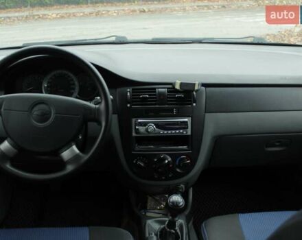 Синій Шевроле Лачетті, об'ємом двигуна 1.6 л та пробігом 114 тис. км за 5000 $, фото 12 на Automoto.ua