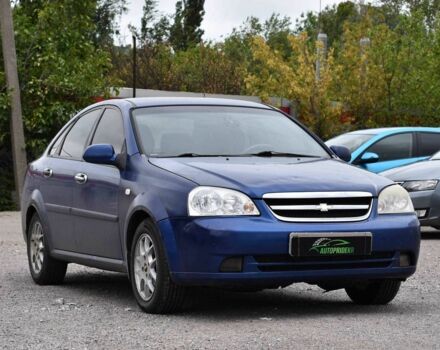 Синий Шевроле Лачетти, объемом двигателя 1.8 л и пробегом 321 тыс. км за 3450 $, фото 1 на Automoto.ua