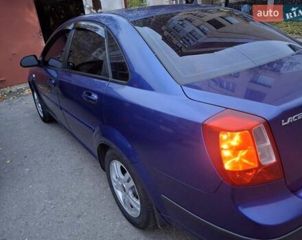 Синий Шевроле Лачетти, объемом двигателя 1.6 л и пробегом 146 тыс. км за 5200 $, фото 3 на Automoto.ua