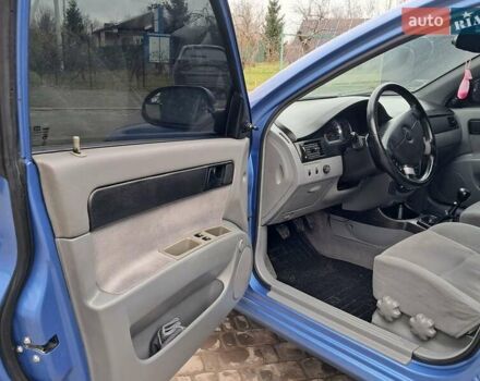 Синий Шевроле Лачетти, объемом двигателя 1.6 л и пробегом 199 тыс. км за 3849 $, фото 21 на Automoto.ua