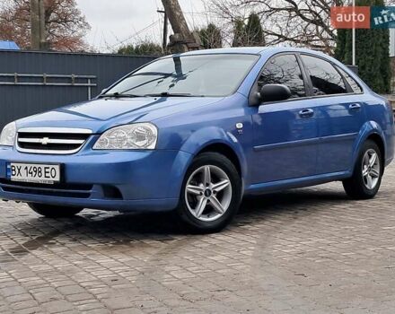 Синий Шевроле Лачетти, объемом двигателя 1.6 л и пробегом 199 тыс. км за 3849 $, фото 3 на Automoto.ua