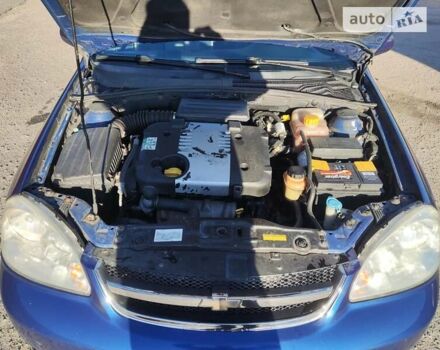 Синий Шевроле Лачетти, объемом двигателя 1.8 л и пробегом 218 тыс. км за 4850 $, фото 11 на Automoto.ua