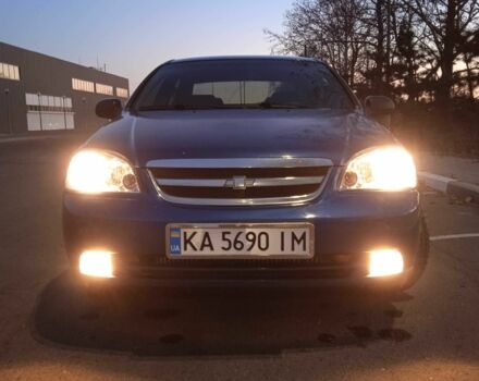 Синий Шевроле Лачетти, объемом двигателя 1.6 л и пробегом 254 тыс. км за 3800 $, фото 1 на Automoto.ua