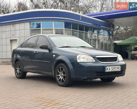 Синий Шевроле Лачетти, объемом двигателя 1.6 л и пробегом 260 тыс. км за 3700 $, фото 2 на Automoto.ua